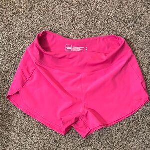 The North Face Pink Athletic Shorts Lightweight Stretchy Design
